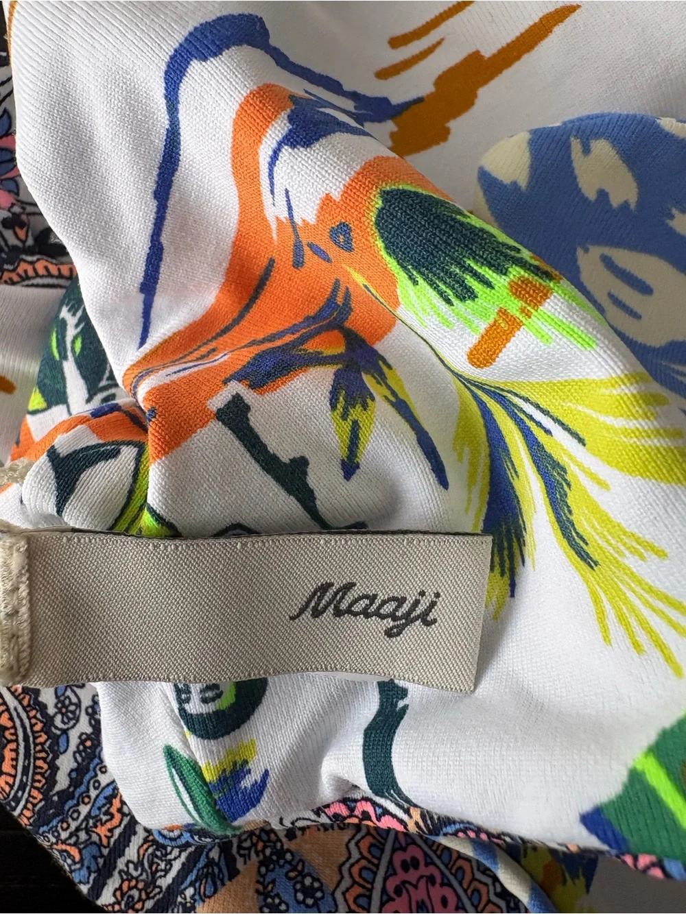 Maaji Girls Multi-Print Blue Floral & Paisley Bikini Set